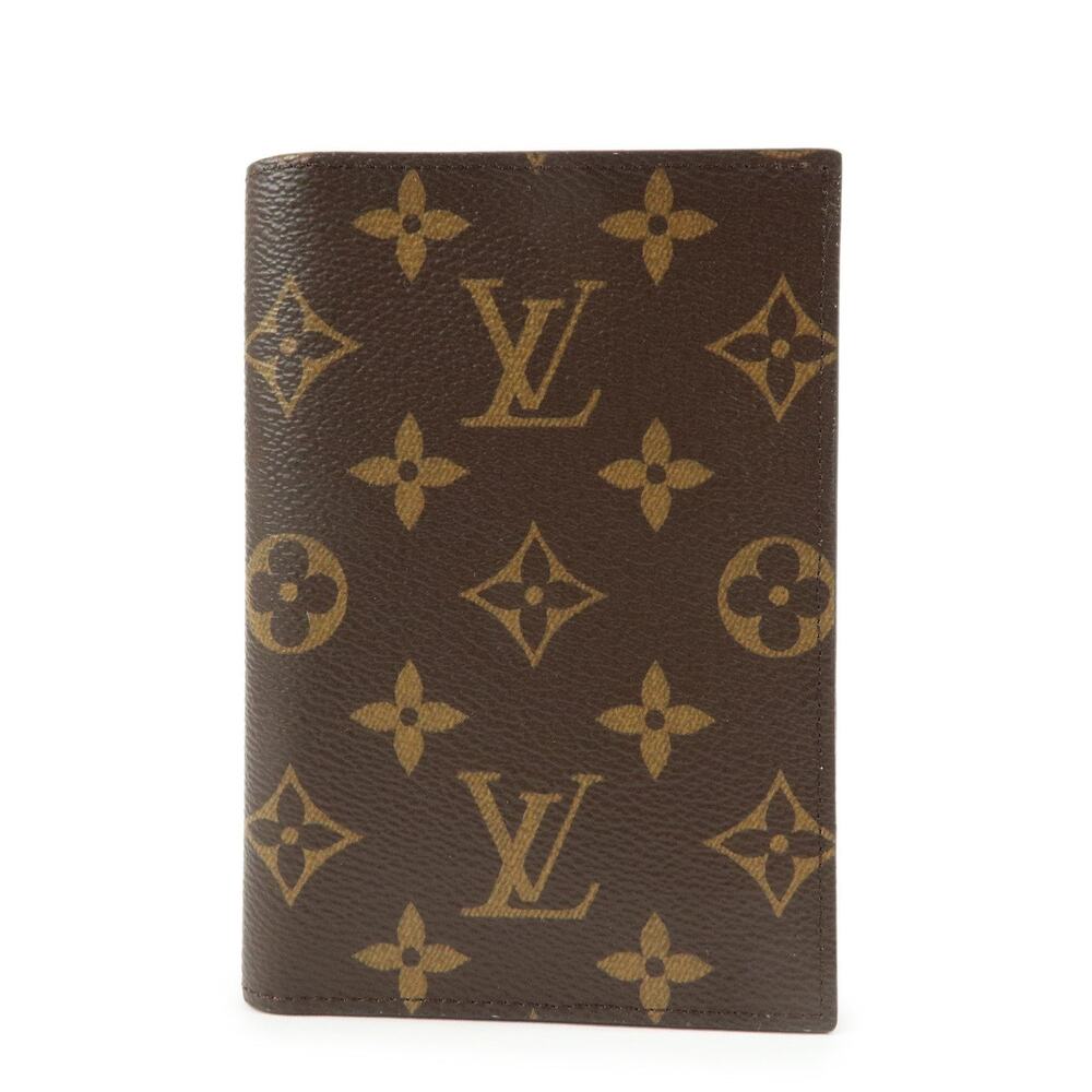 Louis Vuitton Monogram Passport Case Brown